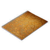 Abstract floreel ornament patroon notitieboek (Linkerzijde)