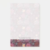 Abstract floreel patroon met vogels post-it® notes (Voorkant)
