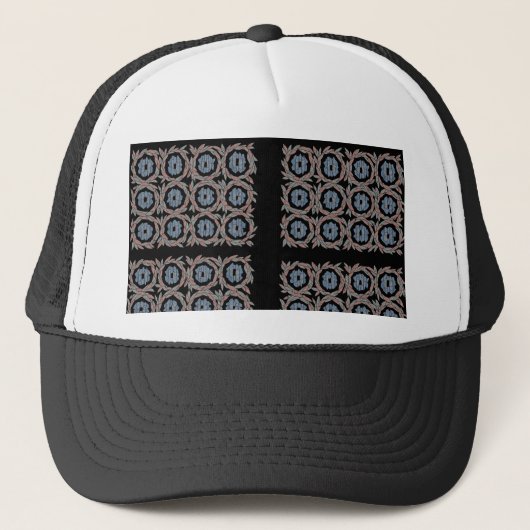 Abstract Flow Foam Trucker Hat Trucker Pet (Voorkant)