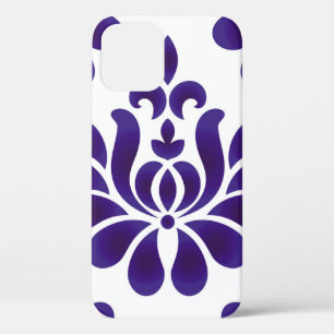 Abstract flower decorative ornament background dam iPhone 12 hoesje