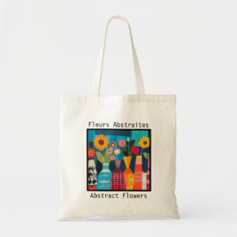 Abstract Flowers women's Tote Bag