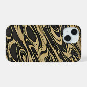 Abstract Fluid Art - Black Marble Effect (Verso Horizontal)