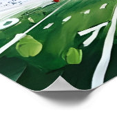 Abstract Football artwork Poster (Hoek)