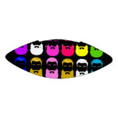 Abstract Football van Beards Mini (Paneel)