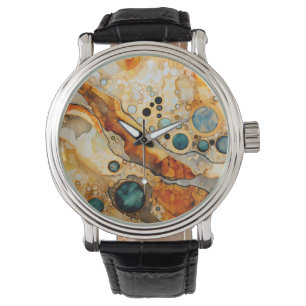 Abstract fossiel horloge