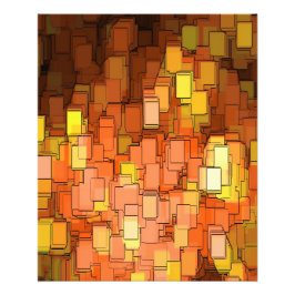 abstract foto afdruk