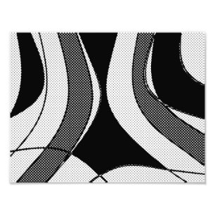 abstract foto afdruk