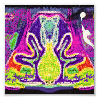 Abstract Foto Afdruk