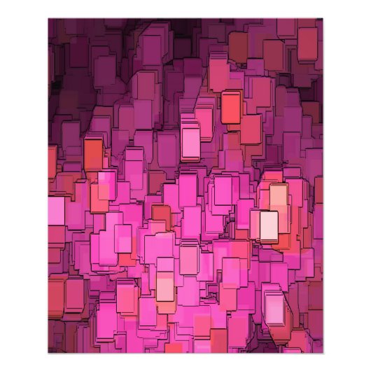 abstract foto afdruk (Voorkant)