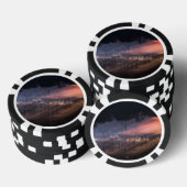 Abstract fotospelletje pokerchips (Opstapeling)