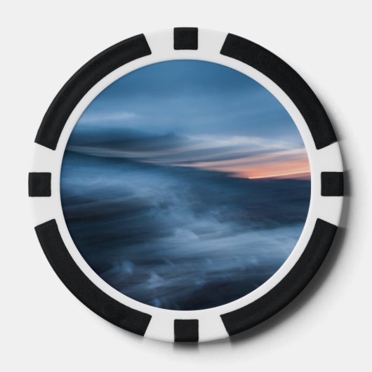 Abstract fotospelletje pokerchips (Voorkant)