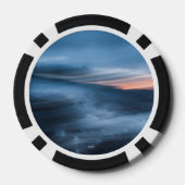 Abstract fotospelletje pokerchips (Achterkant)