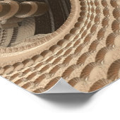 Abstract Fractal Artwork Wall Poster (Hoek)