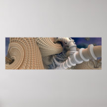 Abstract Fractal Artwork Wall Poster