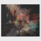 Abstract fractal digital cadeaupapier (Vlak)