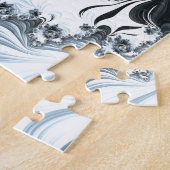 Abstract fractal patterns and shapes. Fractal Art Legpuzzel (Zijkant)