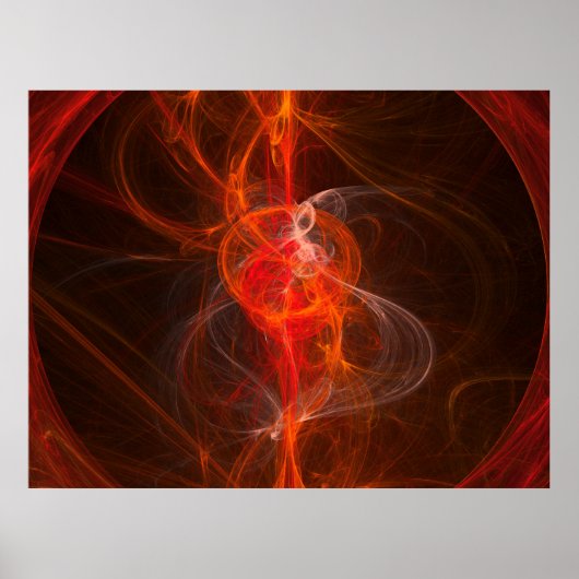 abstract fractal poster (Voorkant)
