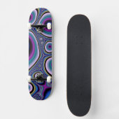Abstract fractal skateboard (Voorkant)