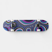 Abstract fractal skateboard (Horizontaal)