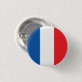 Abstract-Franse vlag, Button Franse kleuren (Voorkant /achterkant)