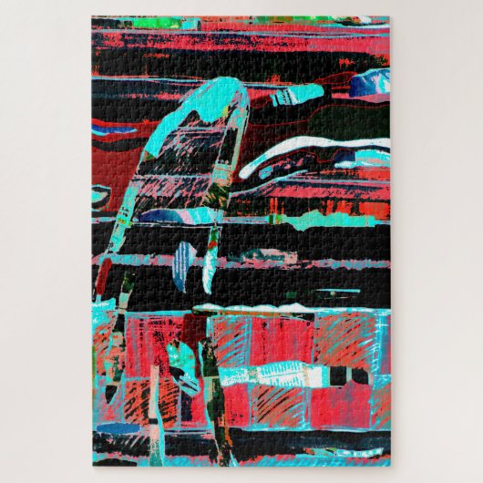 Abstract Freedom – Artistic Puzzle (Vertical)
