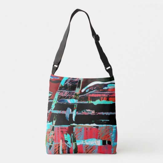 Abstract Freedom – Artistic Tote Bag (Achterkant)