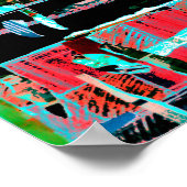 Abstract Freedom – Artistic Wall Poster (Hoek)