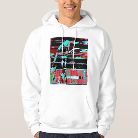 Abstract Freedom – Custom Adult Pullover Hoodie (Devant)