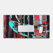 Abstract Freedom – Custom Desk Mat (Keyboard & Muis)