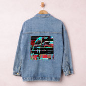 Abstract Freedom – Custom Women’s Denim Jacket (Je (Hangar)