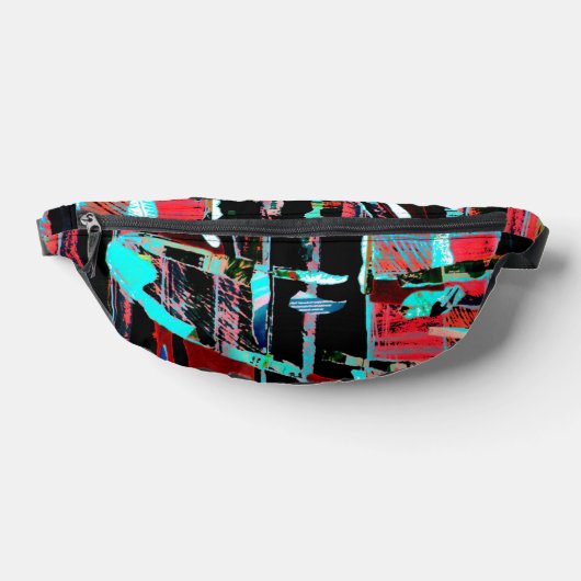 Abstract Freedom – Print Cut Sew Fanny Pack (Poser)