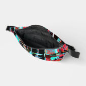 Abstract Freedom – Print Cut Sew Fanny Pack Heuptasje (Open)