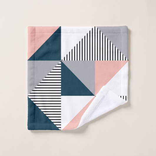 Abstract ful geometry (Gant de toilette)