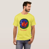 Abstract Funny Red Goldfish Aangepast T-shirt (Voorkant volledig)