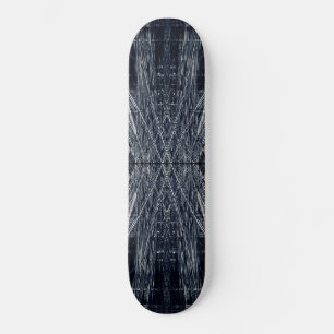 Abstract futuristisch patroon skateboard