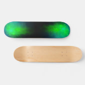 Abstract galactisch lichtskateboard skateboard (Horizontaal)
