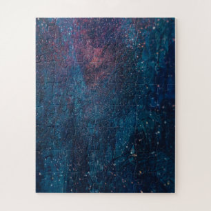Abstract galaxy Glitter Paint Patroon Legpuzzel
