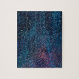 Abstract galaxy Glitter Paint Patroon Legpuzzel