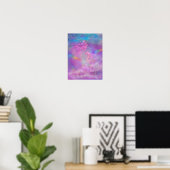 Abstract Galaxy Poster (Thuiskantoor)
