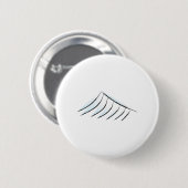 Abstract gebergte ronde button 5,7 cm (Voorkant /achterkant)