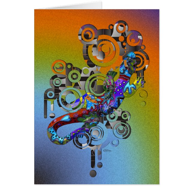 abstract Gecko (Voorkant)