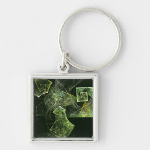 Abstract gedraaid evenwicht - Klein Sleutelhanger