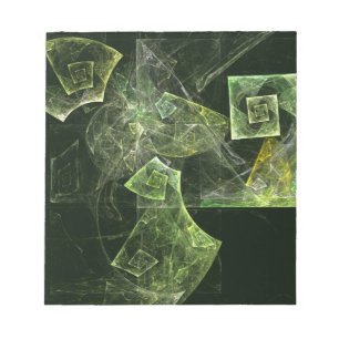 Abstract gedraaid overzicht voor Art-laptop Notitieblok