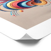 Abstract gefluister poster (Hoek)