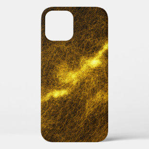 Abstract gegenereerde  grijpgrafiek iPhone 12 hoesje