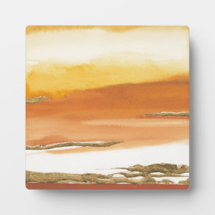 Abstract geGilde Amber I v2 Print Fotoplaat