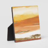 Abstract geGilde Amber I v2 Print Fotoplaat (Voorkant)