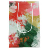 Abstract gejuich medium cadeauzakje (Achterkant)