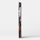 abstract gekleurd glas Case-Mate iPhone case (Achterkant / Links)