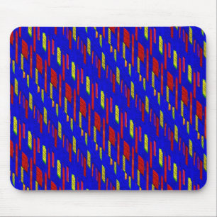 Abstract gekleurd patroon muismat